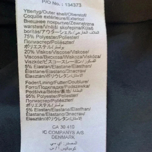 In Wear Vakira Navy Blue Pencil  Skirt Fully Lined Quality Construction - Picture 7 of 7